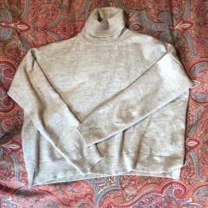 Cozy garage turtleneck!